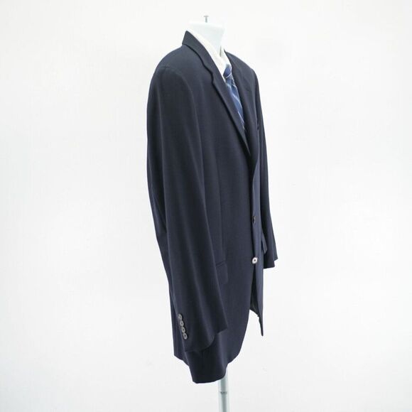 Joseph Abboud‎ Blue Wool 3 Button Blazer 40L / Slim Fit 42L - Picture 7 of 12